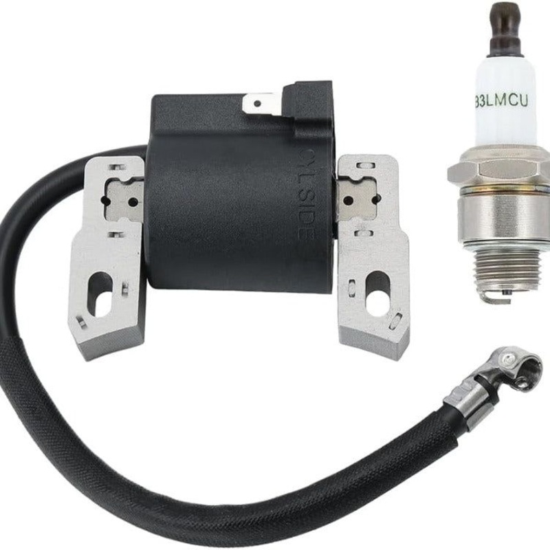 Hipa Ignition coil for Briggs and Stratton 590454 802574 491760 790817 692605 799381 Armature Magneto Engine with Spark Plug