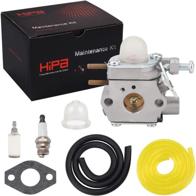 Hipa WT973 Carburetor Kit for Cub Cadet BC210 BC280 CC212 CS202 SS270 String Trimmer Brushcutter Replace 753-06190 751-14840 951-14840
