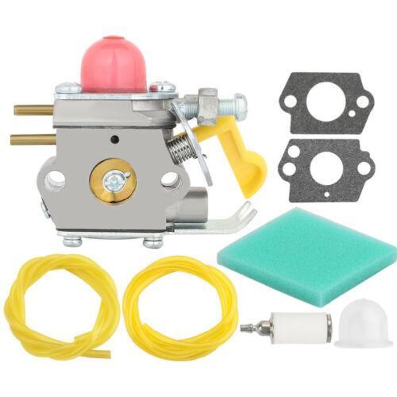 Hipa Carburetor Kit for Weedeater Featherlite SST25 FL20 FL23 FL26 FX26 Poulan P1500 P2500 P3500 Trimmer #530071822 530071752 C1U W18 with Adjustment Tool