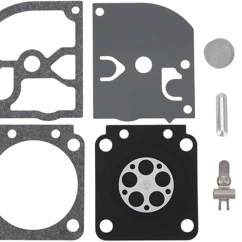 Hipa Carburetor Rebuild Kit RB-129 C1M-W26 Assembly for Poulan Pro PP3516 PP3816 PP4018 PP4218 PP4218AV PP4218AVX PPB3416 Chainsaw for ZAMA C1M-W47
