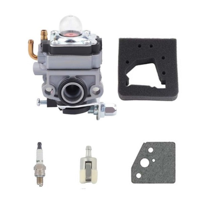 Carburetor Kit For Honda GX31 FG100 Tiller HHT31S HHE31C Edger 4-Cycle Trimmer Brushcutter Blower Hedge Generator # 16100-ZM5-809