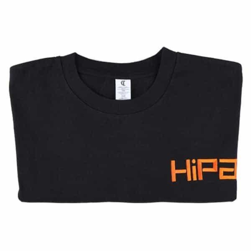 Free Hipa Black T-Shirt, Cotton Crewneck Tee, Breathable (L, XL, XXL, XXXL)