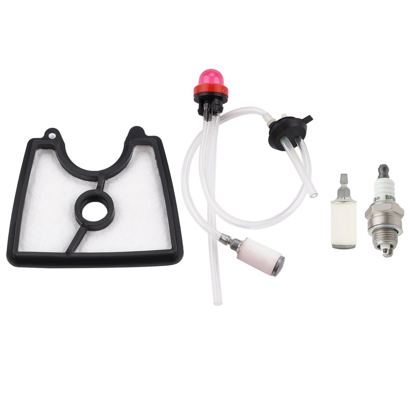 Hipa 5451121-01 Air Filter Kit for Husqvarna 125B 125BX 125BVX 28CC 2-Stroke Leaf Blower