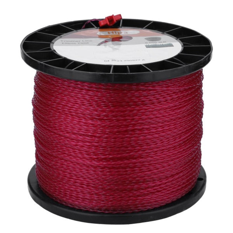 Hipa .080-Inch Trimmer Line LINE 3lb -1426 ft ORANGE ROUND TWIST Grass 338813 333180 Donut for Echo Weed Eater Craftsman String Trimmer