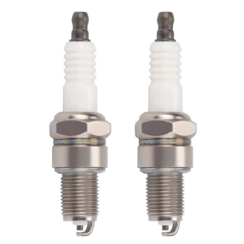 HIPA Spark Plug for HONDA GX120 GX160 GX200 GX240 GX270 GX340 GX390 Engine Lawn Mower Tractor Rototiller(Set of 2)